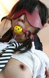 Japanese Lingerie Videos - Kotomi Asakura Asian can't scream while gets vibrator on coochie